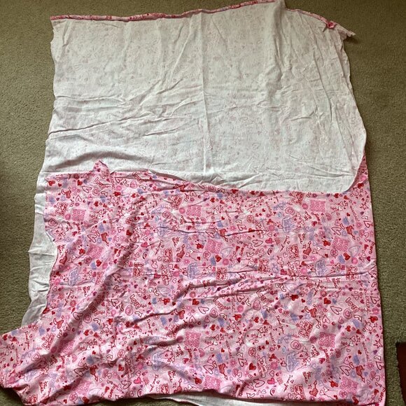 3 Big Pieces of Jersey Stretch Fabric Scraps of Material Sewing Crafts - Picture 3 of 6